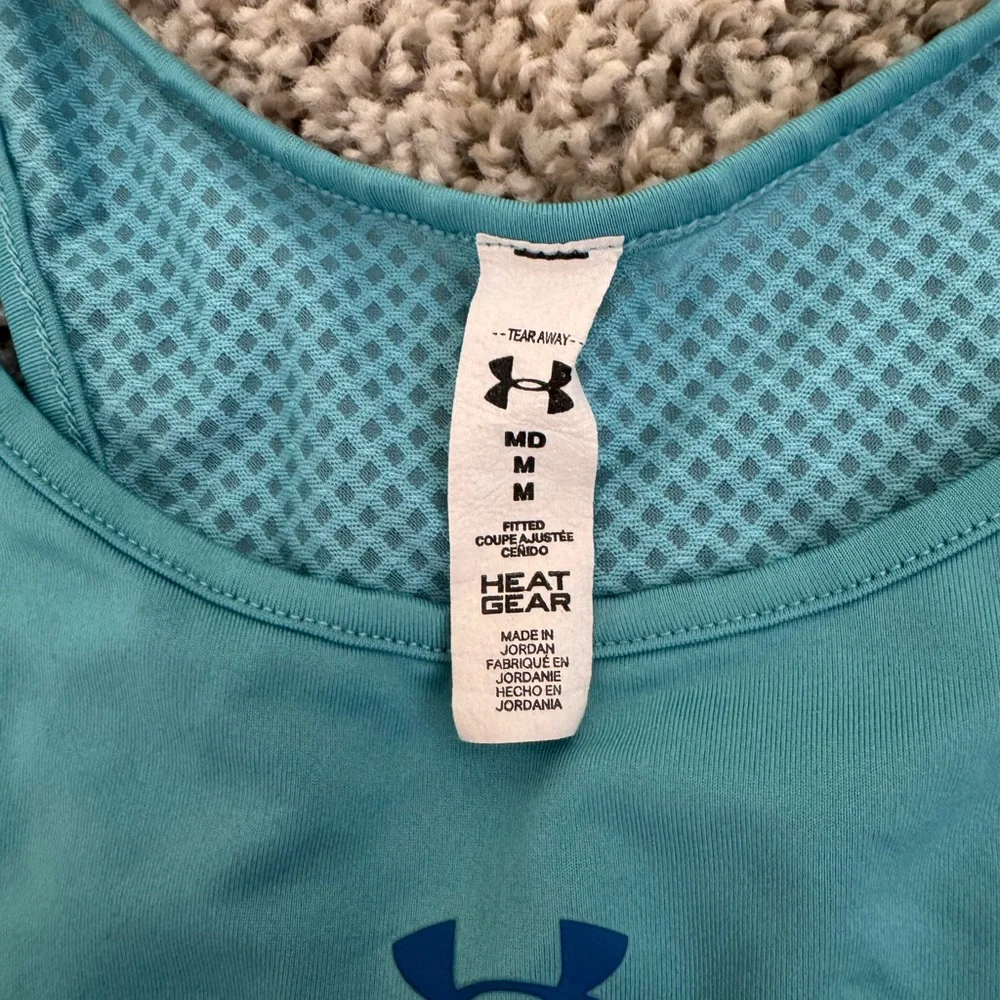 Nike Women's Blue Tank Top - Picture 2 of 3